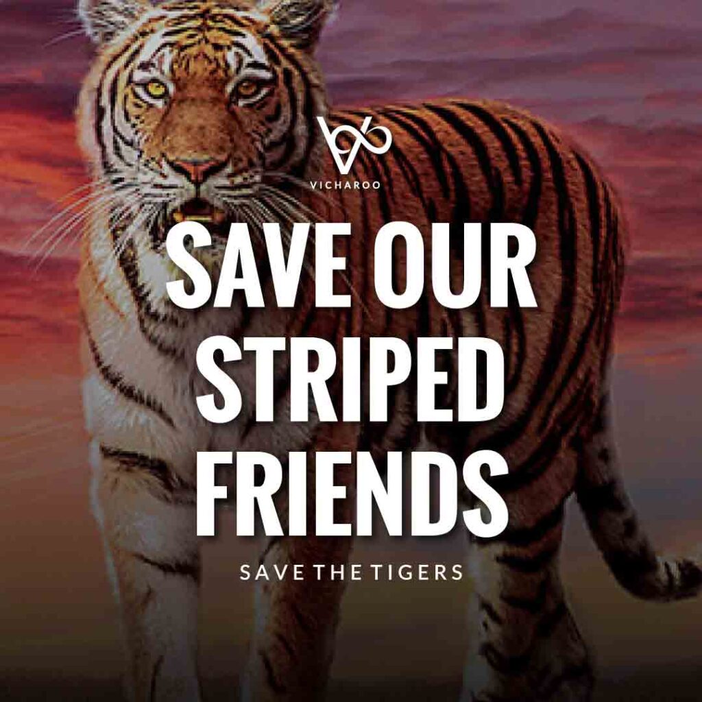 Save our striped friends | Save Tigers Slogans and Quotes | International Tiger Day