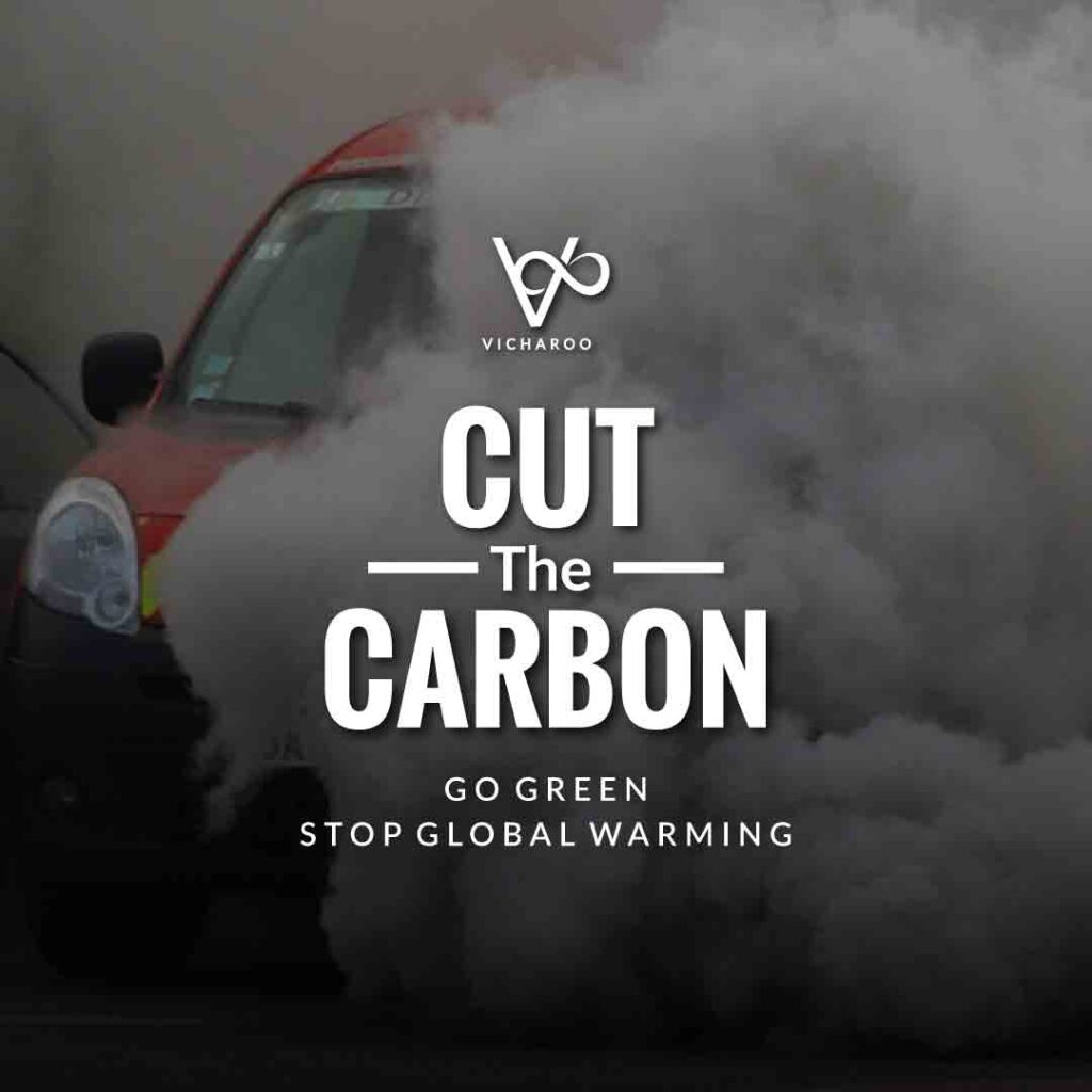 Cut the Carbon | Global Warming Slogans & Quotes