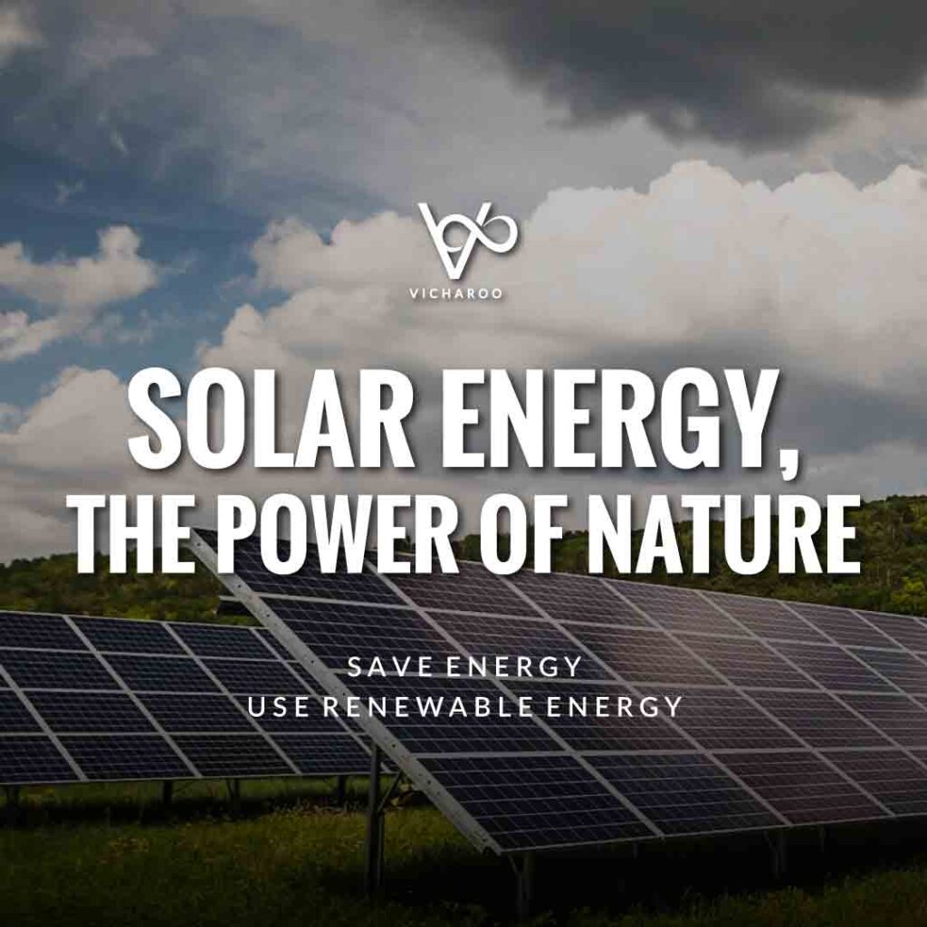 Solar energy, the power of nature | Save Energy Slogans | National Energy Conservation Day | Vicharoo