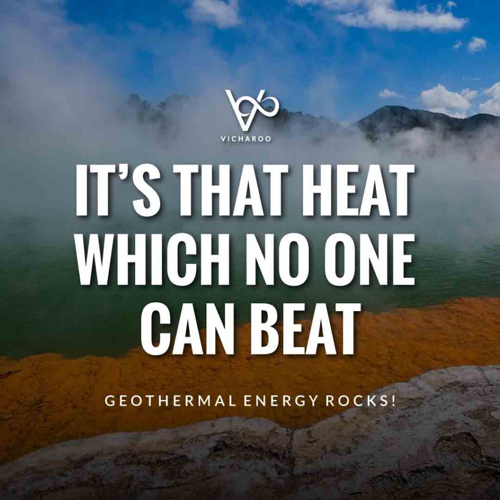It's that heat which no one can beat | Geothermal Energy | Renewable Energy | Save Energy Slogans | National Energy Conservation Day | Vicharoo