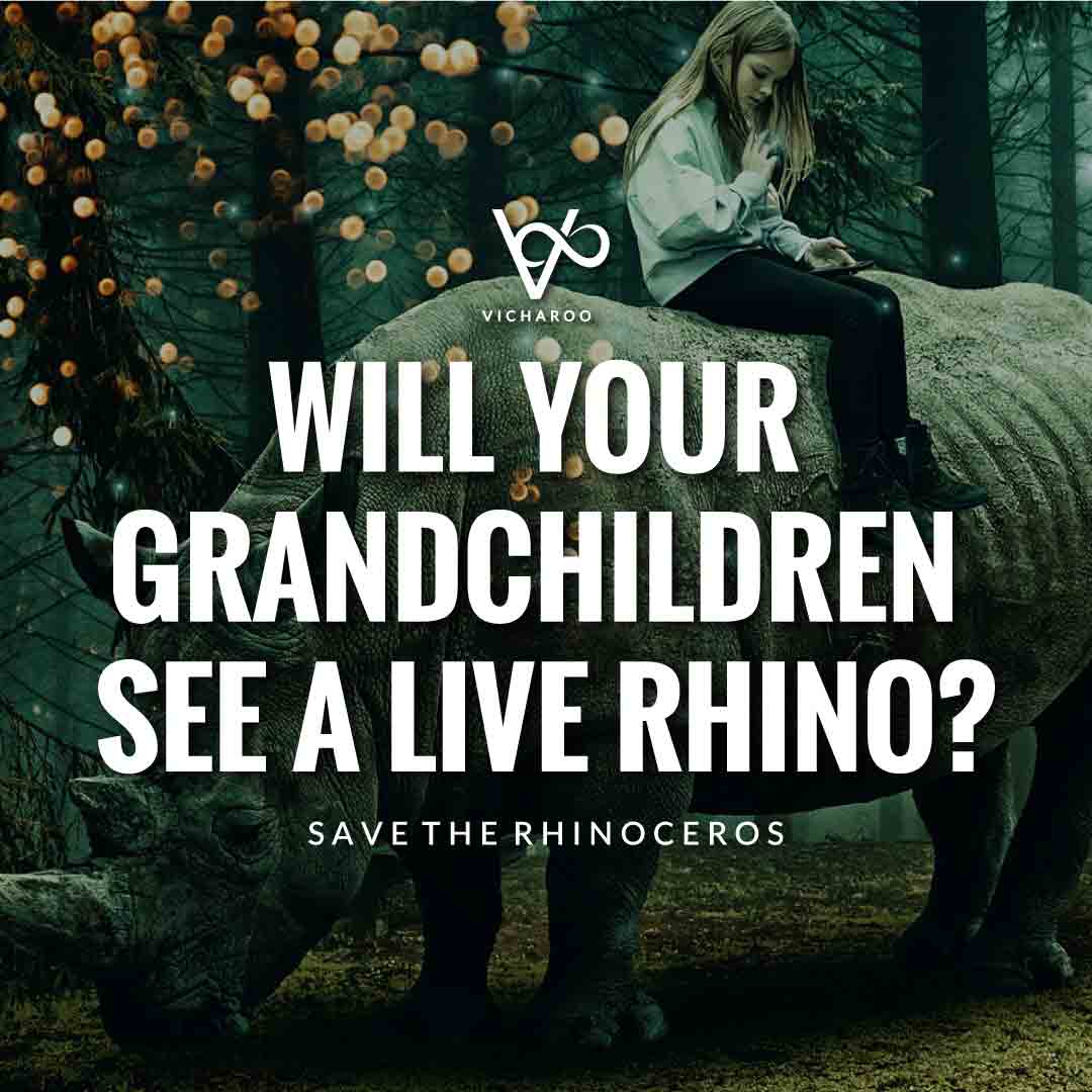Will your grandchildren see a live Rhino? | Save Rhinoceros Slogans | World Rhino Day