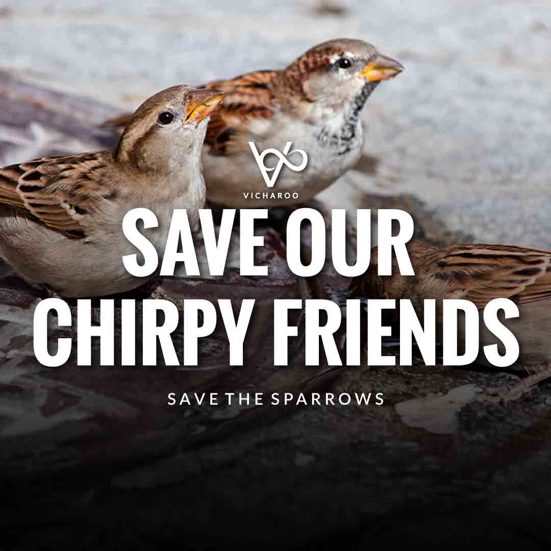 Save our chirpy friends | Save Sparrows Slogans | World Sparrow Day